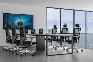 M6-AS Executive Ergonomic Office Chair in conference room