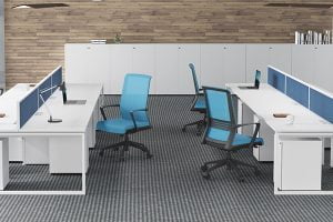 K1-BH-01 Mesh High Back Chair in office Space