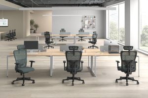 K5-GAM Ergonomic High Back Office Chair in staff space