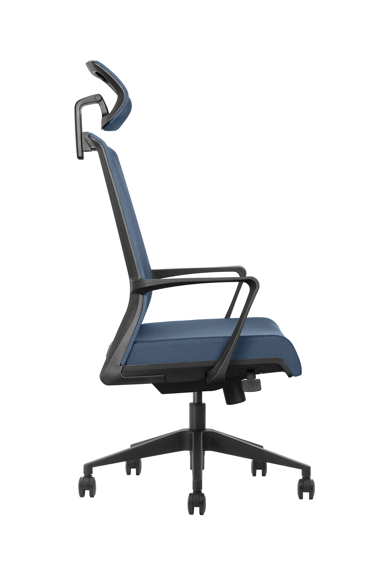 K1-BH-01 mesh high back office chair Grey 90°