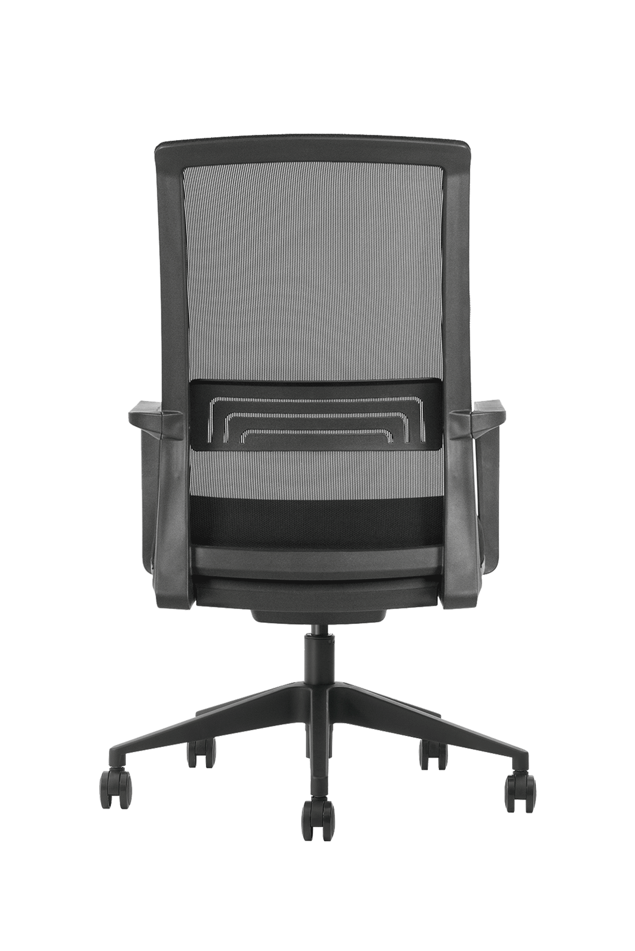 Mesh Mid Back Office Chair K1-BM-01 Black 180°