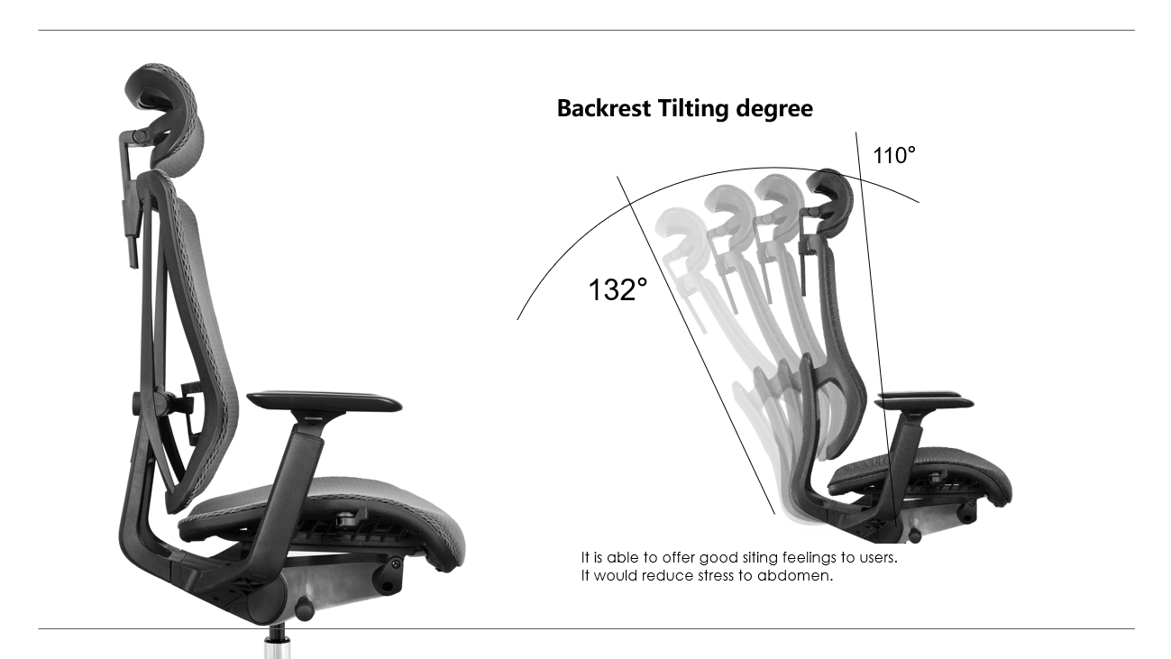 Adjustable Mesh Ergonomic Office Chair for Comfort | VASEAT
