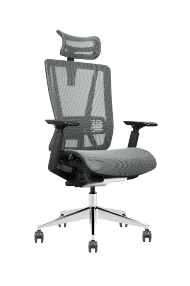 Full Mesh Ergonomic Chair T1-BH-01 Grey 45°