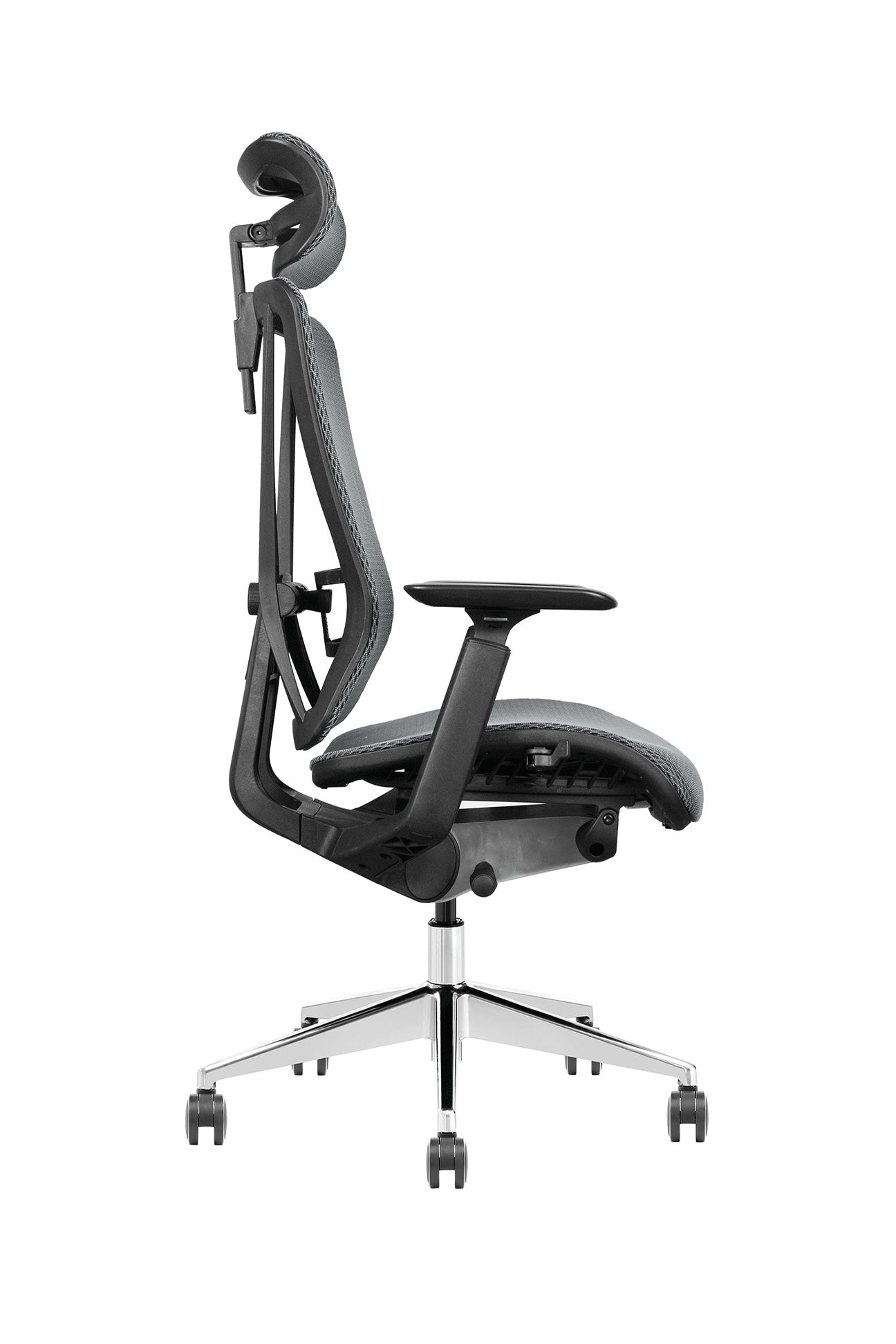 Full Mesh Ergonomic Chair T1-BH-01 Grey 90°