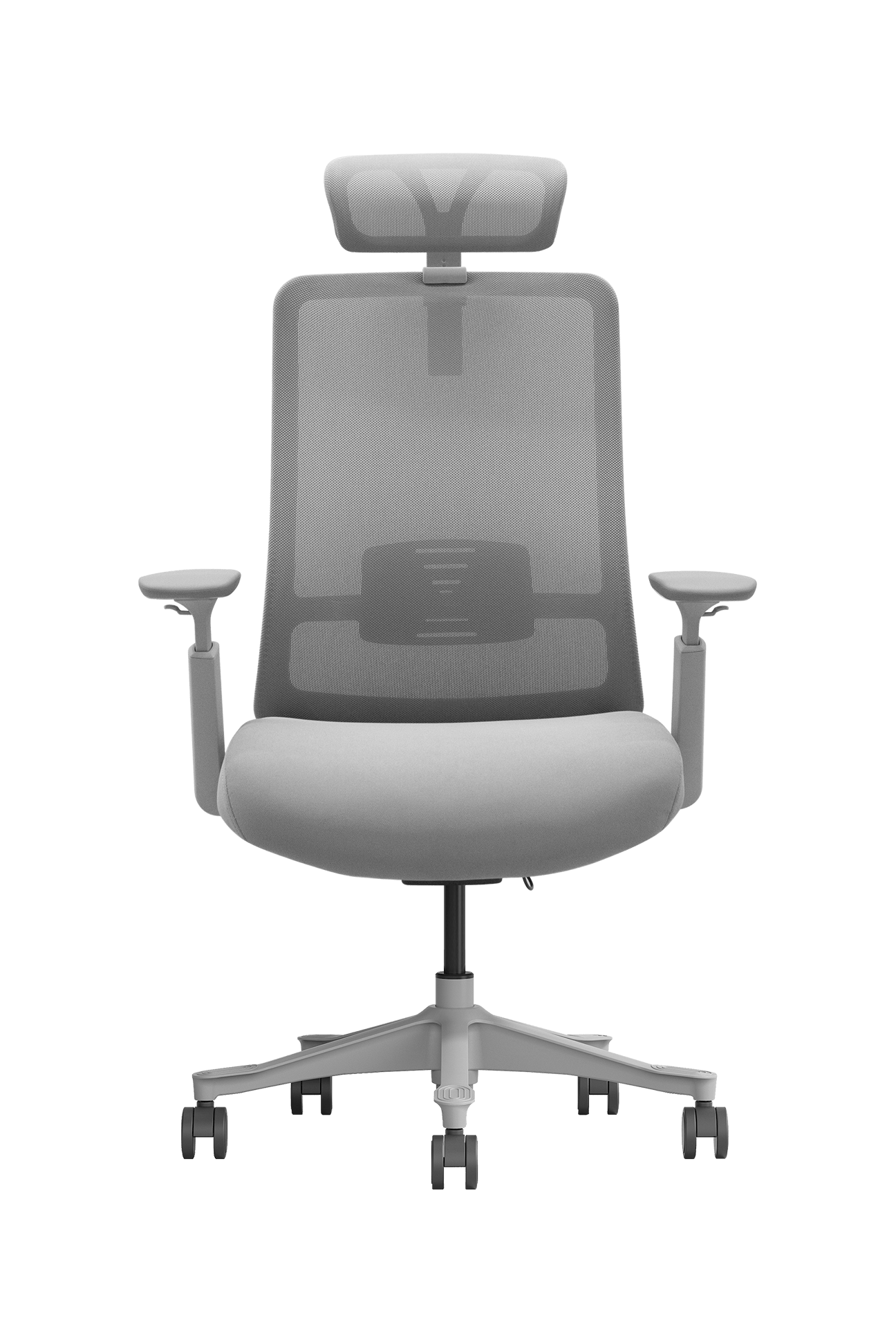 V1-GH-02 grey High Back desk chair