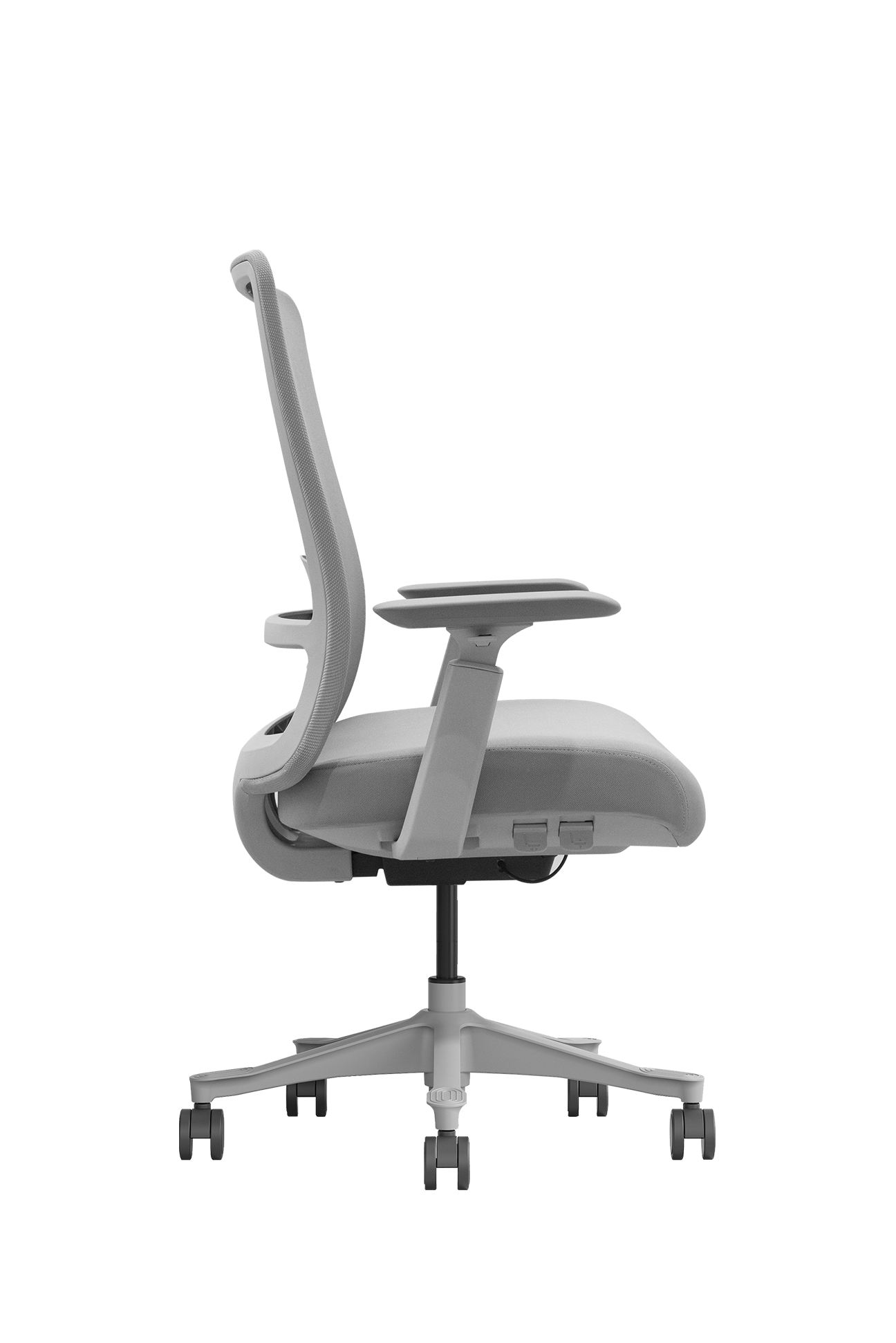 Grey Mid Back Desk Chair V1-GM-02