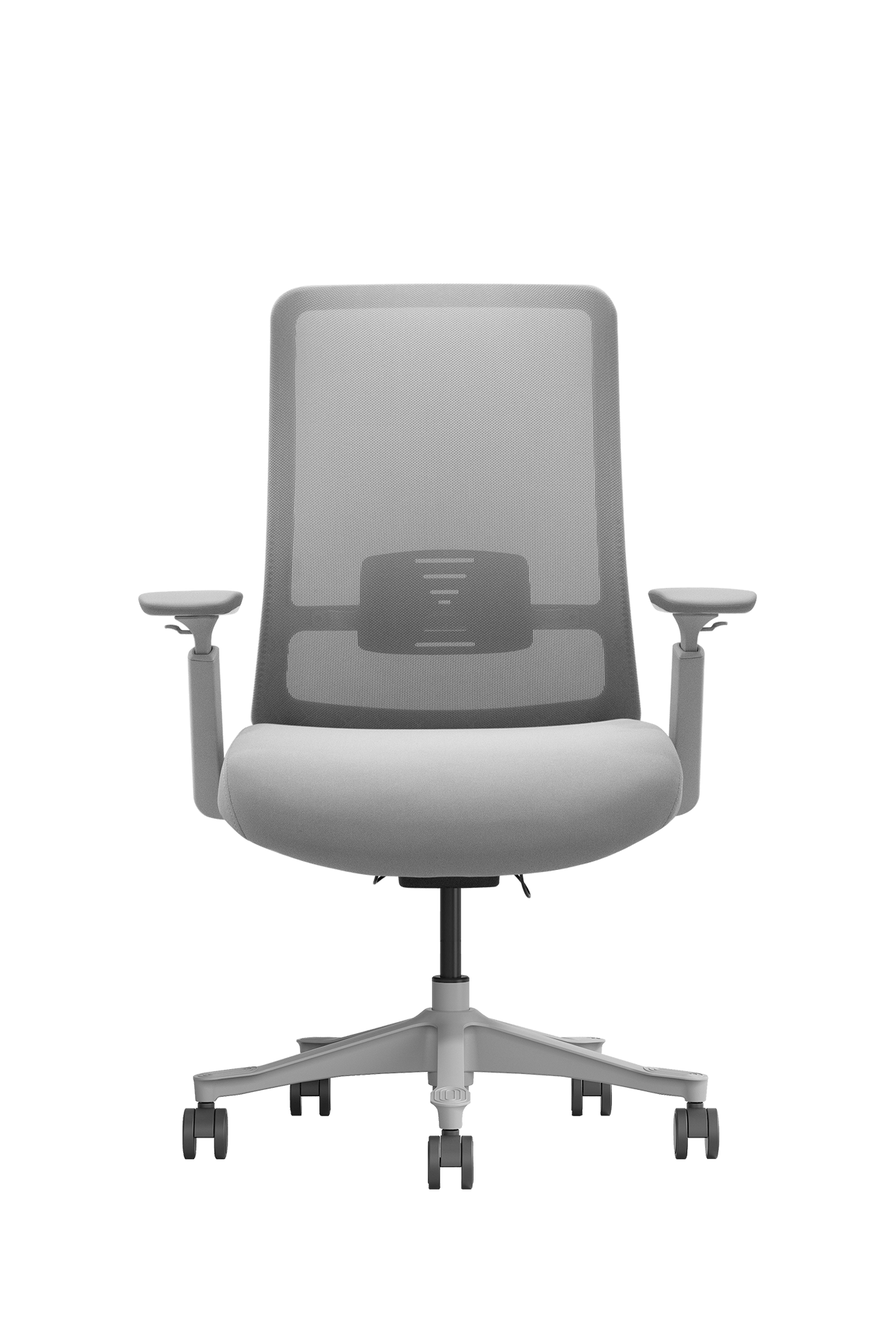 Grey Mid Back Desk Chair V1-GM-02