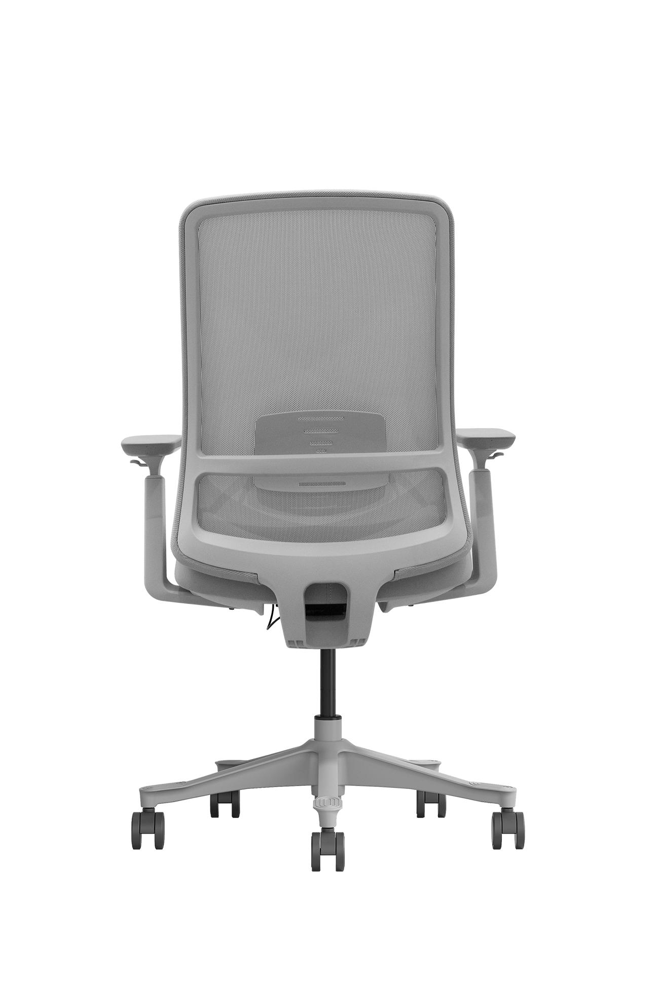 Grey Mid Back Desk Chair V1-GM-02