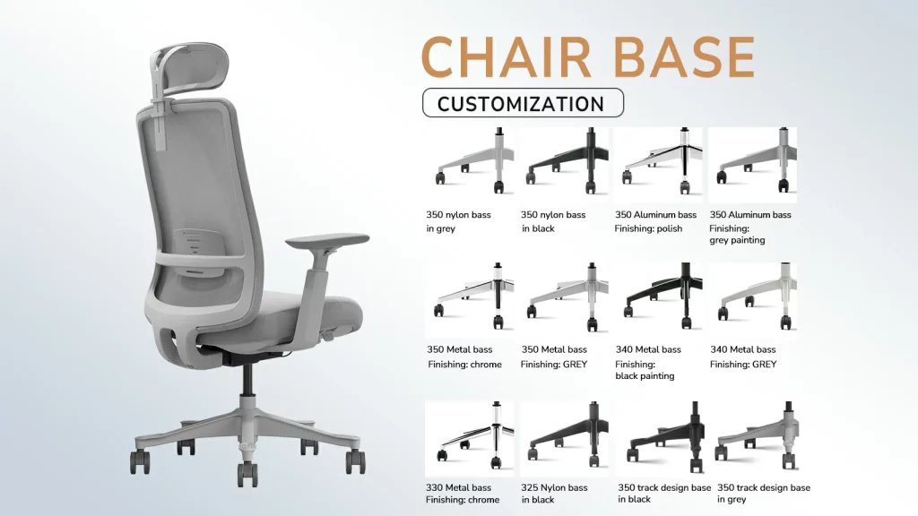 custom chair base